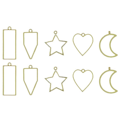 Diverse open bedelen 33-49mm (10 stuks) - #itsokay#