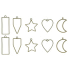 Diverse open bedelen 33-49mm (10 stuks) - #itsokay#