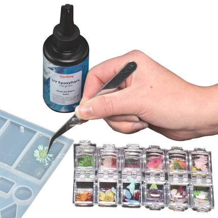 Gedroogde échte kleine bloemetjes - #itsokay#