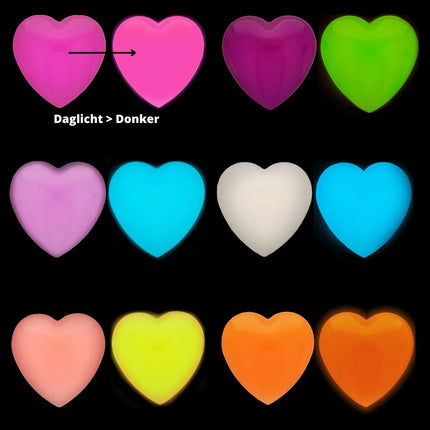 Glow In The Dark Pigmenten Voor Epoxyhars (14 stuks) - #itsokay#