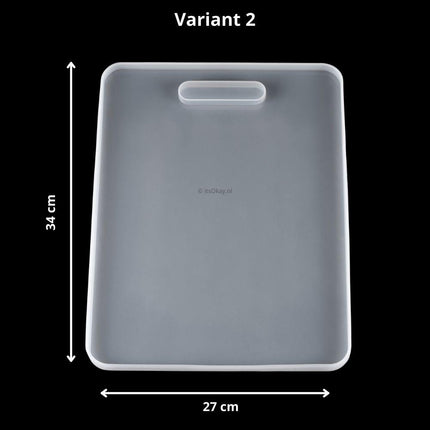 Grote Siliconen Mal Dienblad | Rond | Langwerpig - #itsokay#