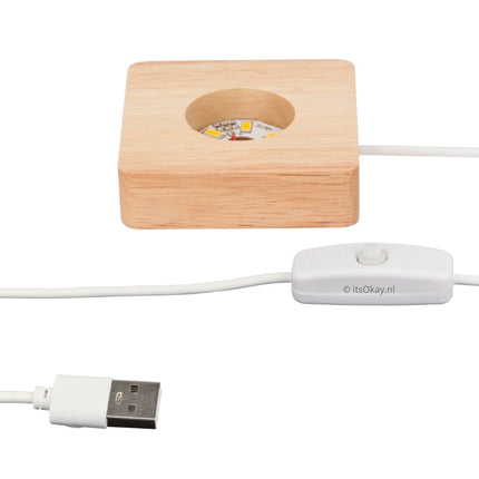 LED verlichting plateau - Rond & Vierkant - #itsokay#