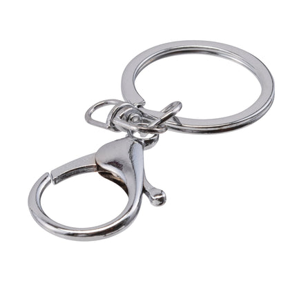 Metalen sleutelhangers + ringen (10 stuks) - #itsokay#