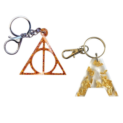 Metalen sleutelhangers + sluitingen (10 stuks) - #itsokay#