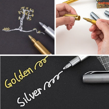 Metallic Pen - voor stenen, schilderen, keramiek etc - #itsokay#