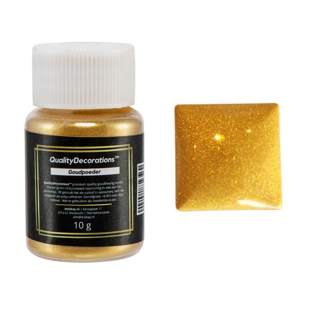 Pot Goudpoeder, Zilver, Koper & Brons | QualityDecorations™ - #itsokay#