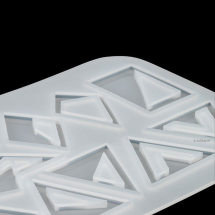 Siliconen Mal 13 Geometrische Hangers - #itsokay#