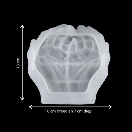 Siliconen Mal 2 Handen voor hars, beton en gips - #itsokay#