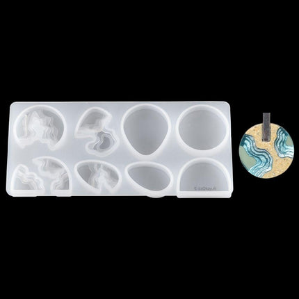 Siliconen Mal 3d Landschap Ketting - #itsokay#