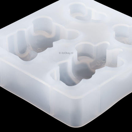 Siliconen Mal Beer / Panda hoofd - #itsokay#