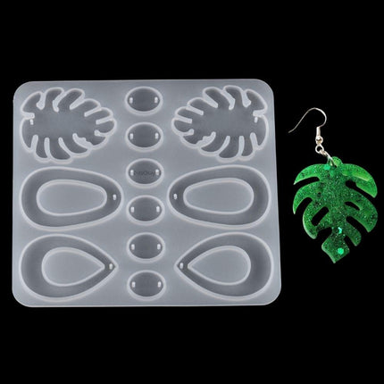 Siliconen Mal Bladvormige en Ovale Hangers - #itsokay#