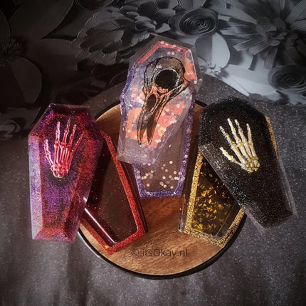 Siliconen Mal Doodskist / Grafkist - #itsokay#