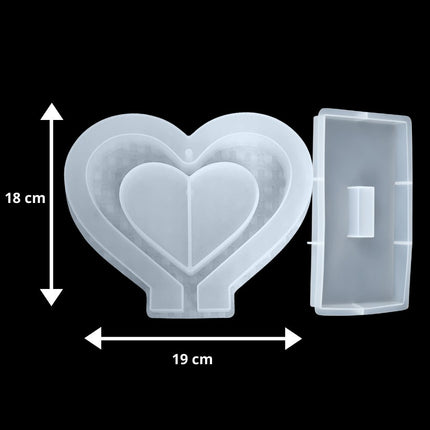 Siliconen Mal Fotolijst Hart - #itsokay#