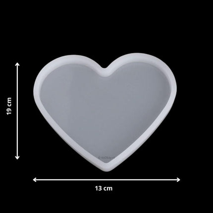Siliconen Mal Grote Onderzetter Hartvormig | Hartje - #itsokay#