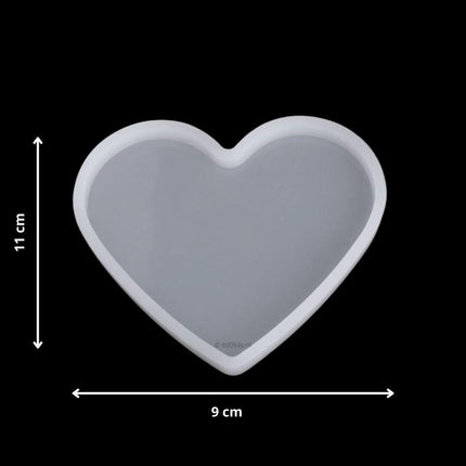 Siliconen Mal Grote Onderzetter Hartvormig | Hartje - #itsokay#