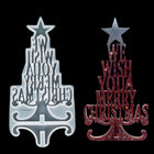 Siliconen Mal Kerst Decoratie 'We Wish You A Merry Christmas' - #itsokay#