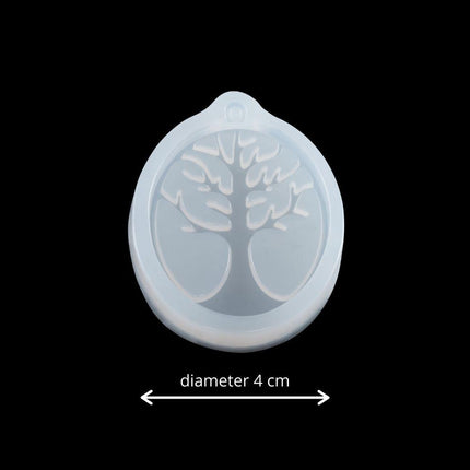 Siliconen Mal Ketting Boom - Levensboom - #itsokay#