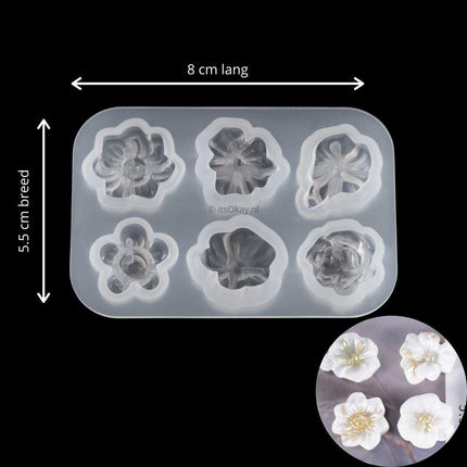 Siliconen Mal Kleine Bloemen - #itsokay#