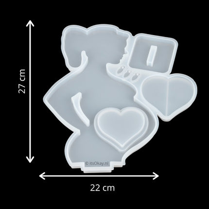Siliconen Mal Mama Beeldje Zwangerschap - #itsokay#