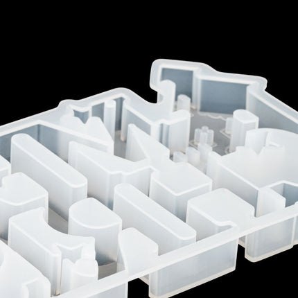 Siliconen Mal 'Merry Christmas / Vrolijk Kerstfeest' - #itsokay#