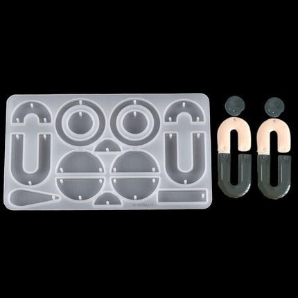 Siliconen Mal Oorbellen - #itsokay#