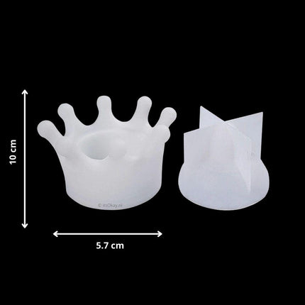 Siliconen Mal Opbergbakje / Potje met Kroon - #itsokay#