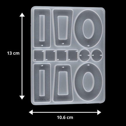 Siliconen Mal - Ovale / Lange Hangers - #itsokay#