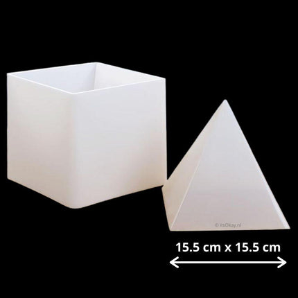 Siliconen Mal Piramide / Orgonite - #itsokay#