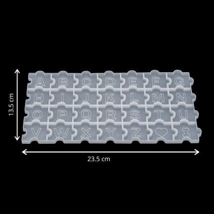 Siliconen mal puzzel letters - #itsokay#
