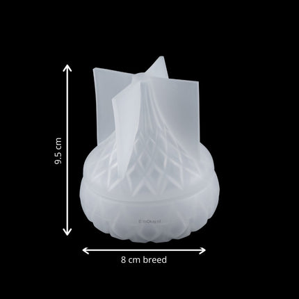Siliconen Mal Sierlijke Opbergpot Hars/Gips - #itsokay#