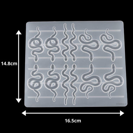 Siliconen Mal Slangen Oorbellen - #itsokay#