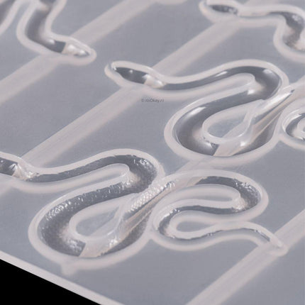 Siliconen Mal Slangen Oorbellen - #itsokay#