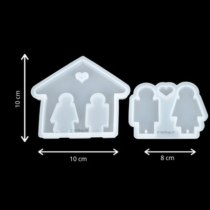 Siliconen mal sleutel ophangrekje/ sleutelrekje - #itsokay#