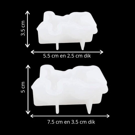 Siliconen Mal Vis (2 st.) - #itsokay#