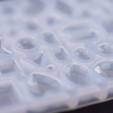 Siliconen Mal voor 40 kleine cabochons / steentjes. - #itsokay#