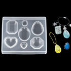 Siliconen mal voor 6 kleine hangers - #itsokay#