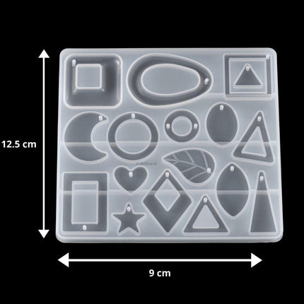 Siliconen Mal voor het maken van 15 hangers. - #itsokay#
