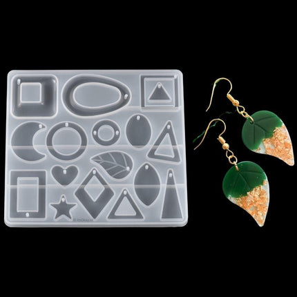 Siliconen Mal voor het maken van 15 hangers. - #itsokay#