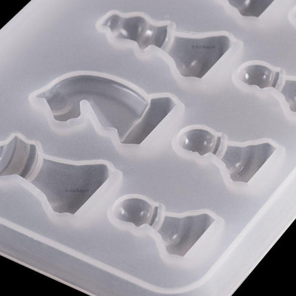 Siliconen mal voor schaakstukken - #itsokay#