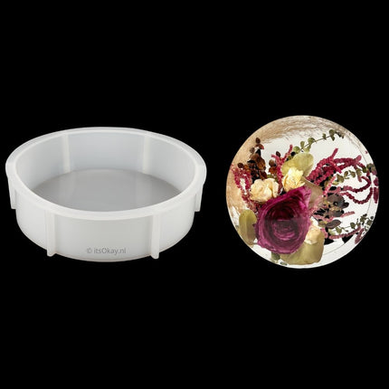 siliconen mal rond groot