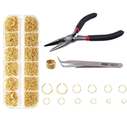 Voordeelpakket Metalen Ringetjes (1000 stuks) 4/5/6/7/8/10 mm - #itsokay#